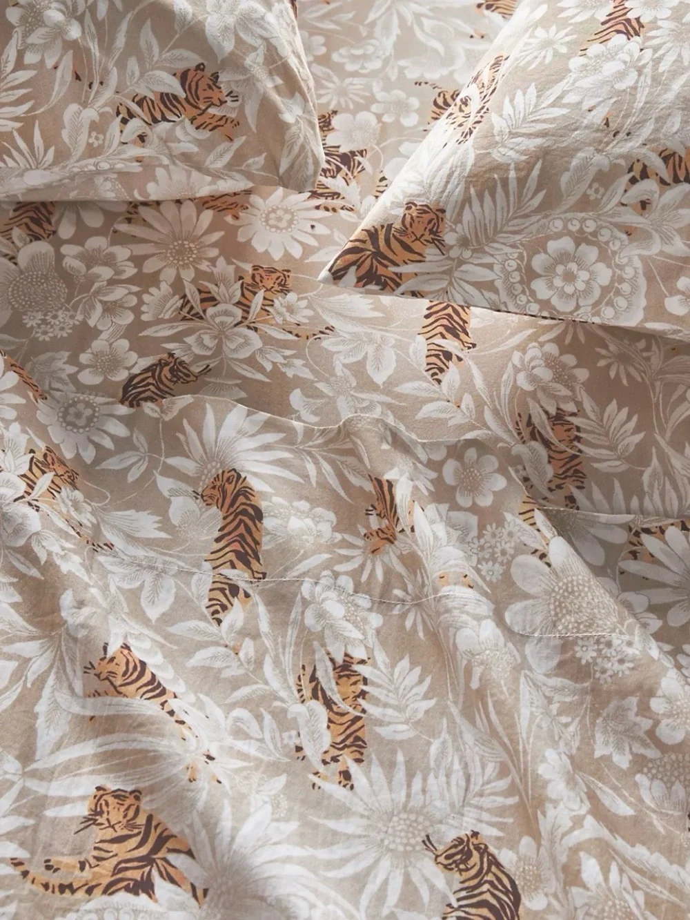 Anthropologie - Organic Cotton Percale Printed Sheet Set